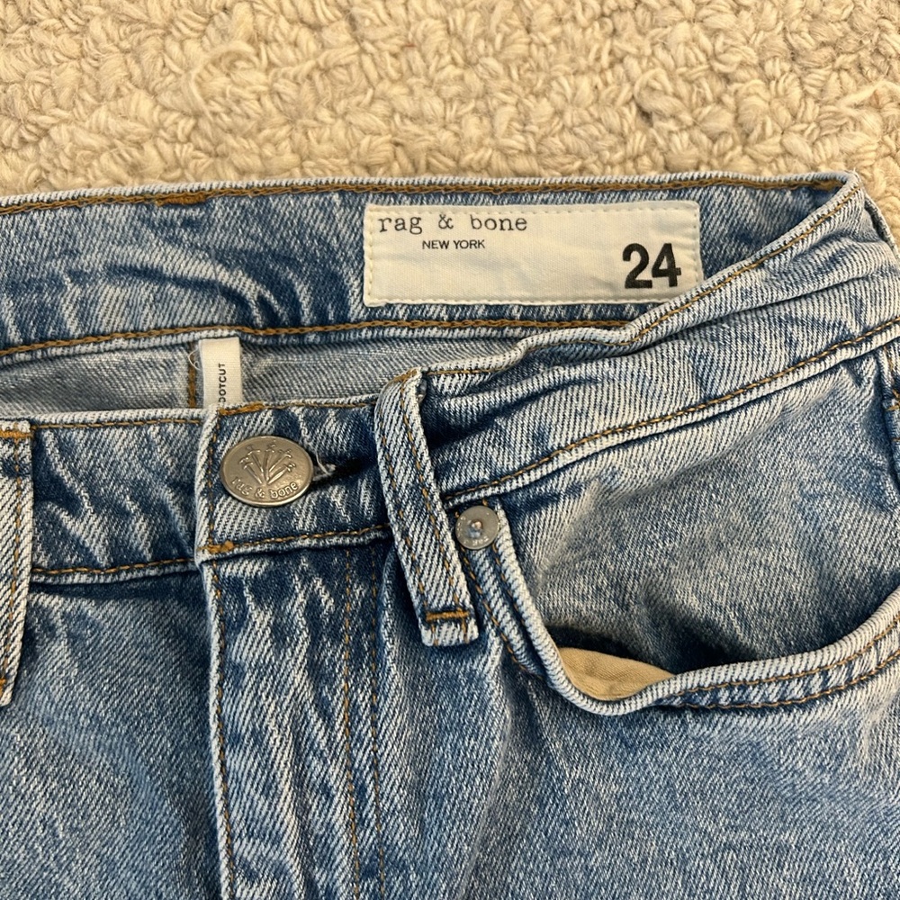 rag & bone Peyton Mid-Rise Bootcut Jeans - Picture 2 of 4
